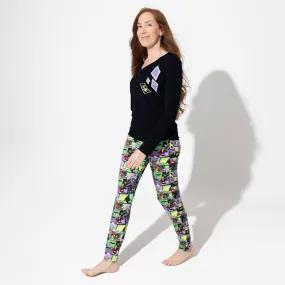 ---Batman Baddies Bamboo Women's Pajama Set--