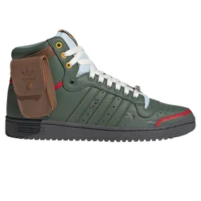 adidas Originals Top Ten Hi Star Wars Boba Fett Shoes - Green