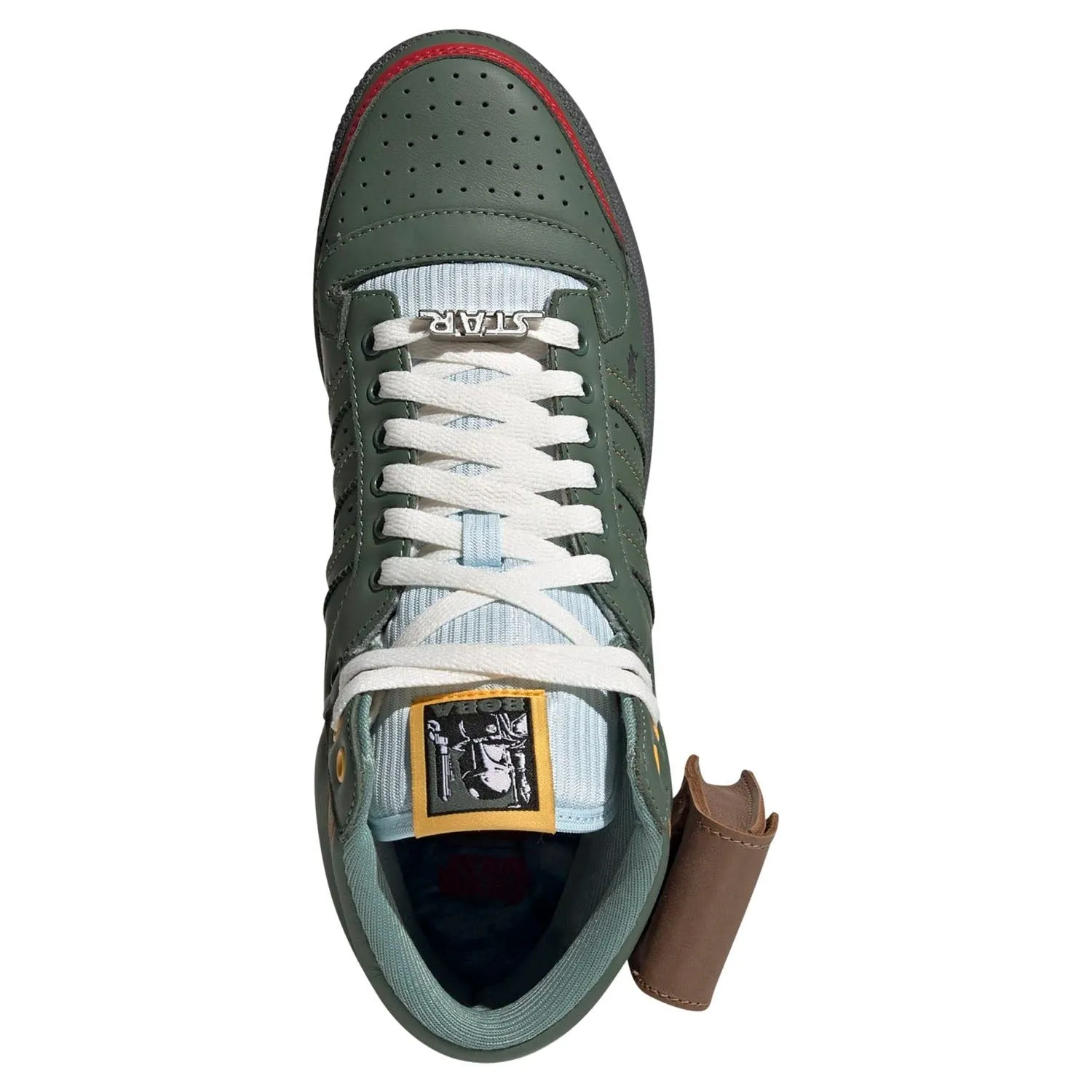 adidas Originals Top Ten Hi Star Wars Boba Fett Shoes - Green