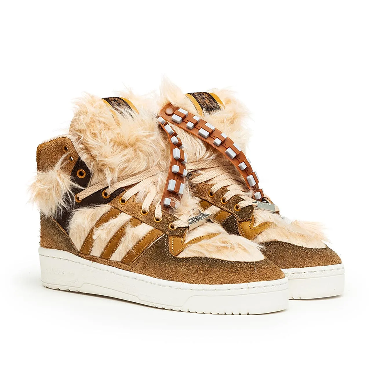 adidas x Star Wars Rivalry Hi 'Chewbacca' (Brown / White)