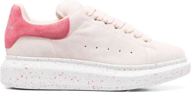 Alexander McQueen Oversized low-top sneakers Pink