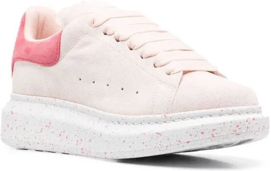 Alexander McQueen Oversized low-top sneakers Pink