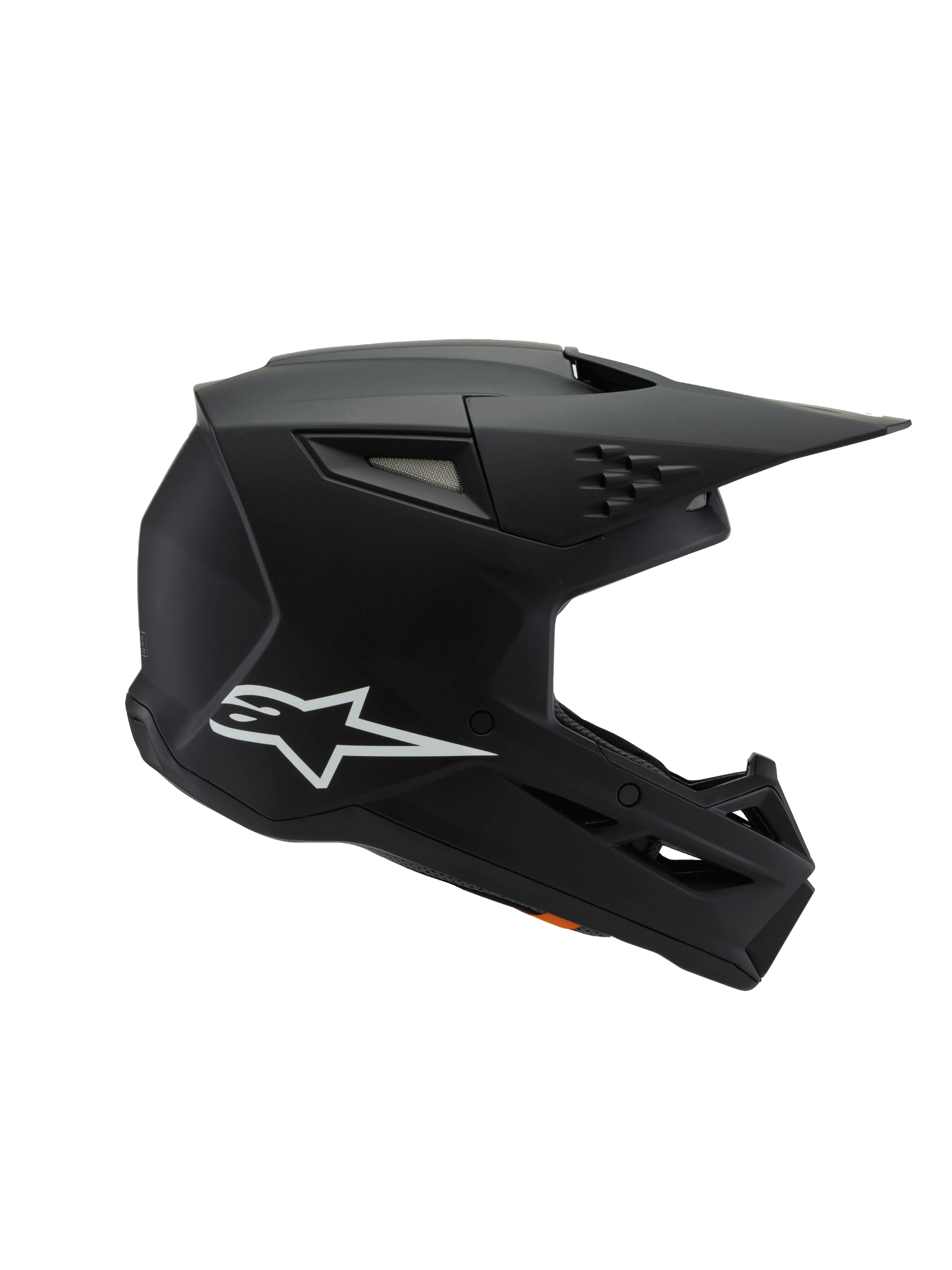 Alpinestars - 2025 SM3 Youth Solid Black Matt MX Helmet