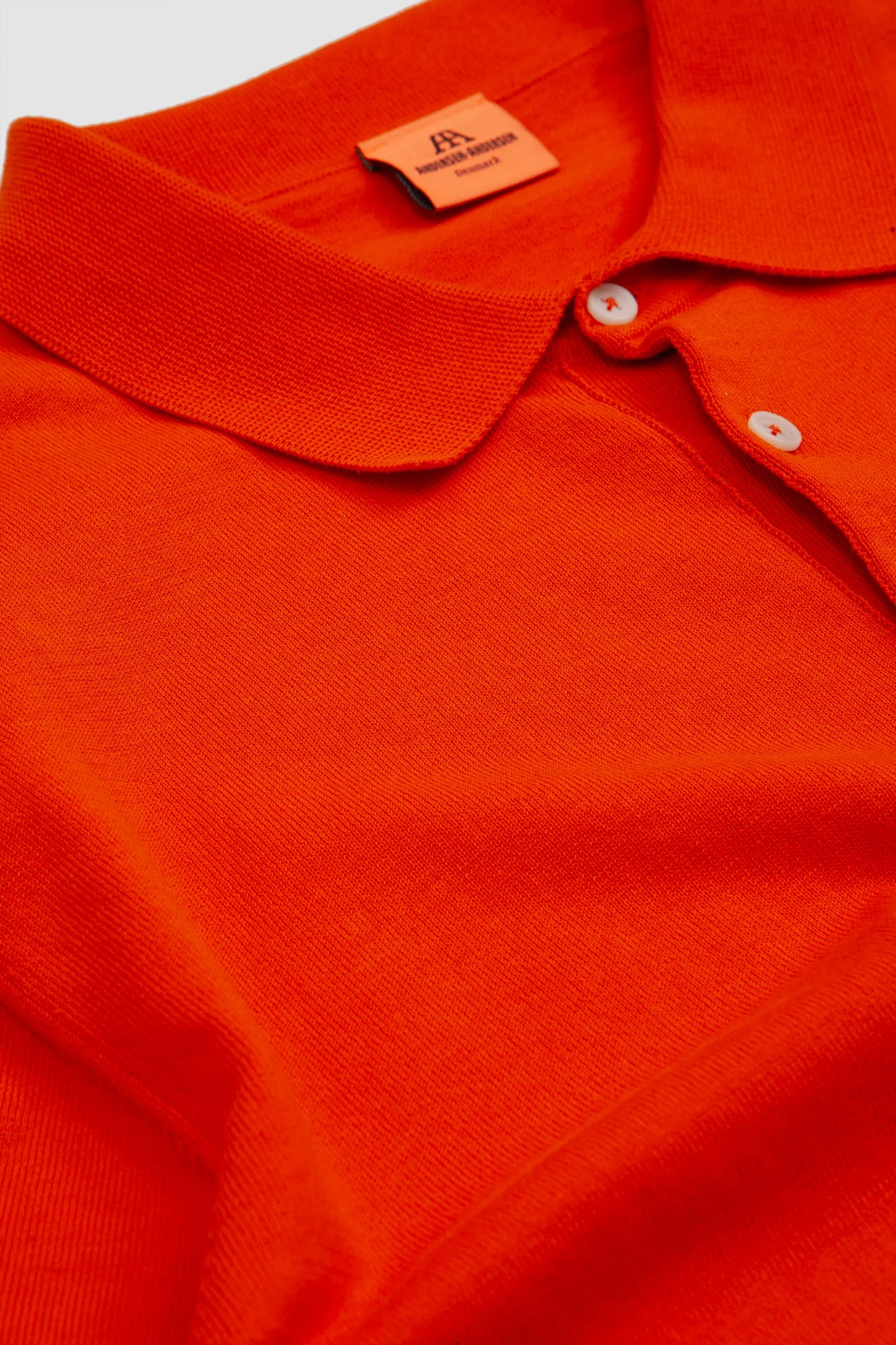 Andersen-Andersen Polo Short Orange