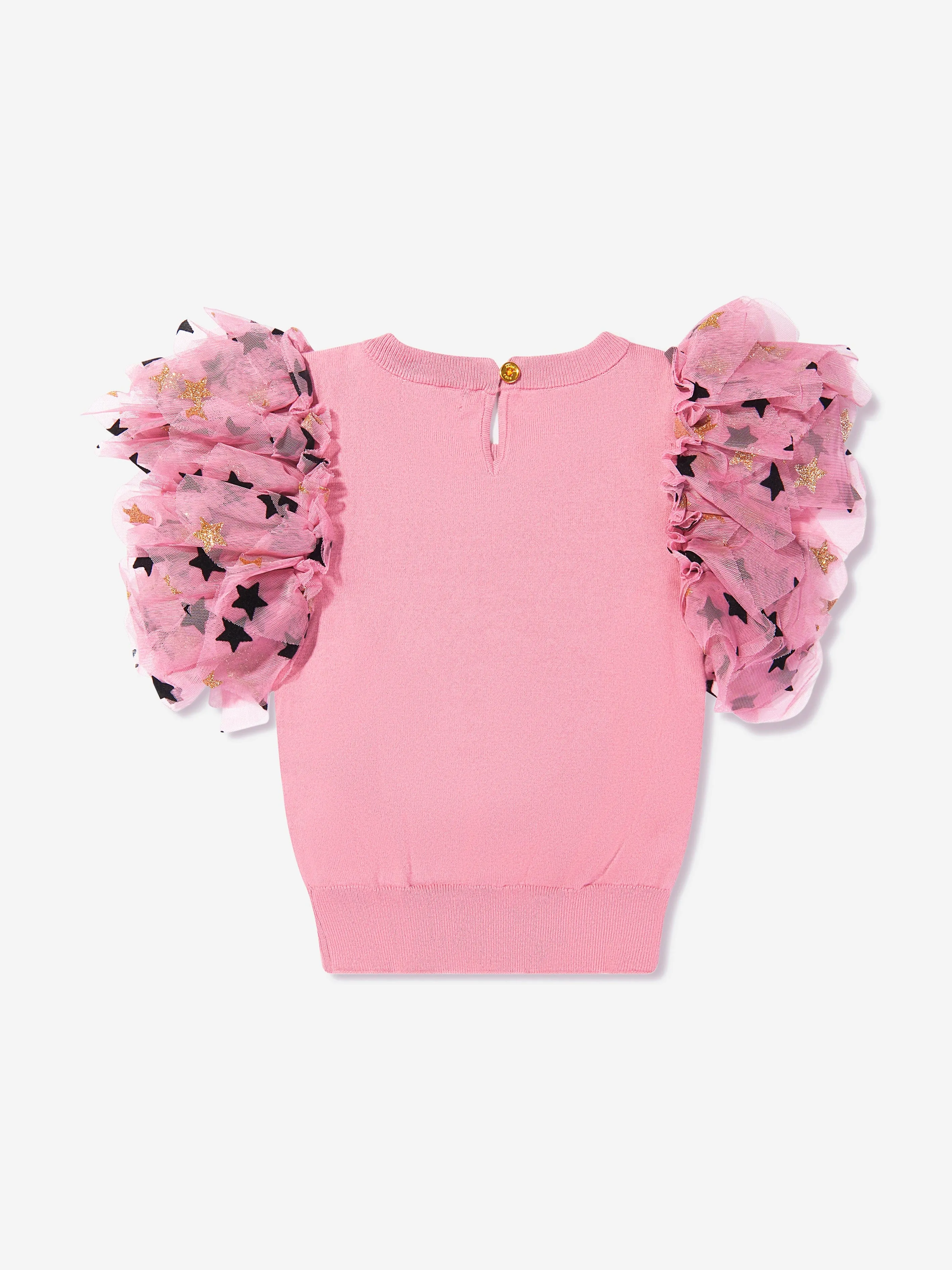 Angels Face - Girls Nakita Sleeveless Knitted Ruffle Top | Childsplay Clothing