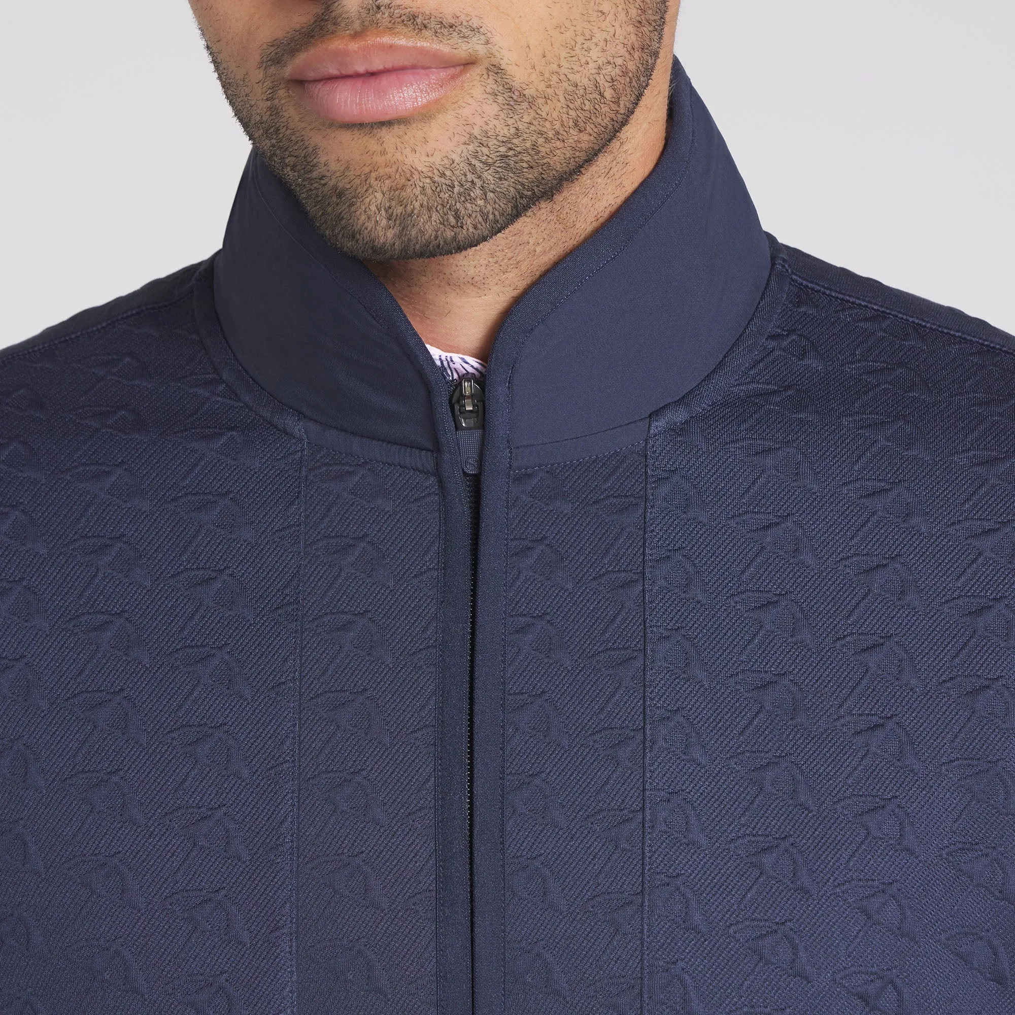 AP Jacquard Golf 1/4 Zip