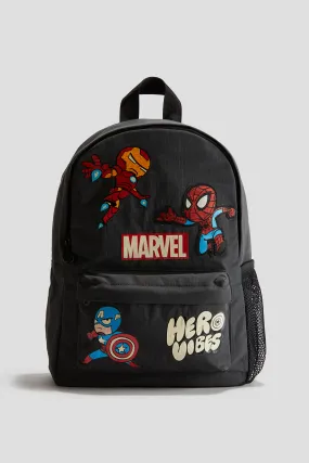 Backpack - Dark grey/Marvel Comics - Kids | H&M GB