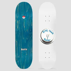 Baker 8.125 Riley Hawk Cake Boss Skateboard Deck White