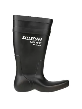 Balenciaga Boot Logo Black