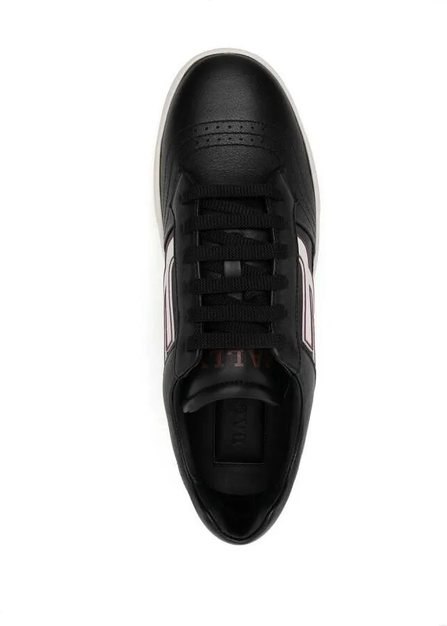 Bally side logo-patch sneakers Black