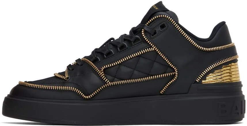 Balmain Black B-Court Sneakers