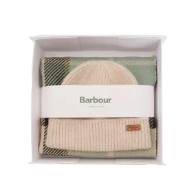 Barbour Pendle Beanie & Blair Scarf Gift Set