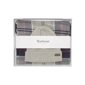 Barbour Swinton Beanie & Galingale Scarf Gift Set