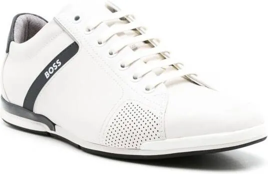 BOSS Saturn logo-em ed sneakers White