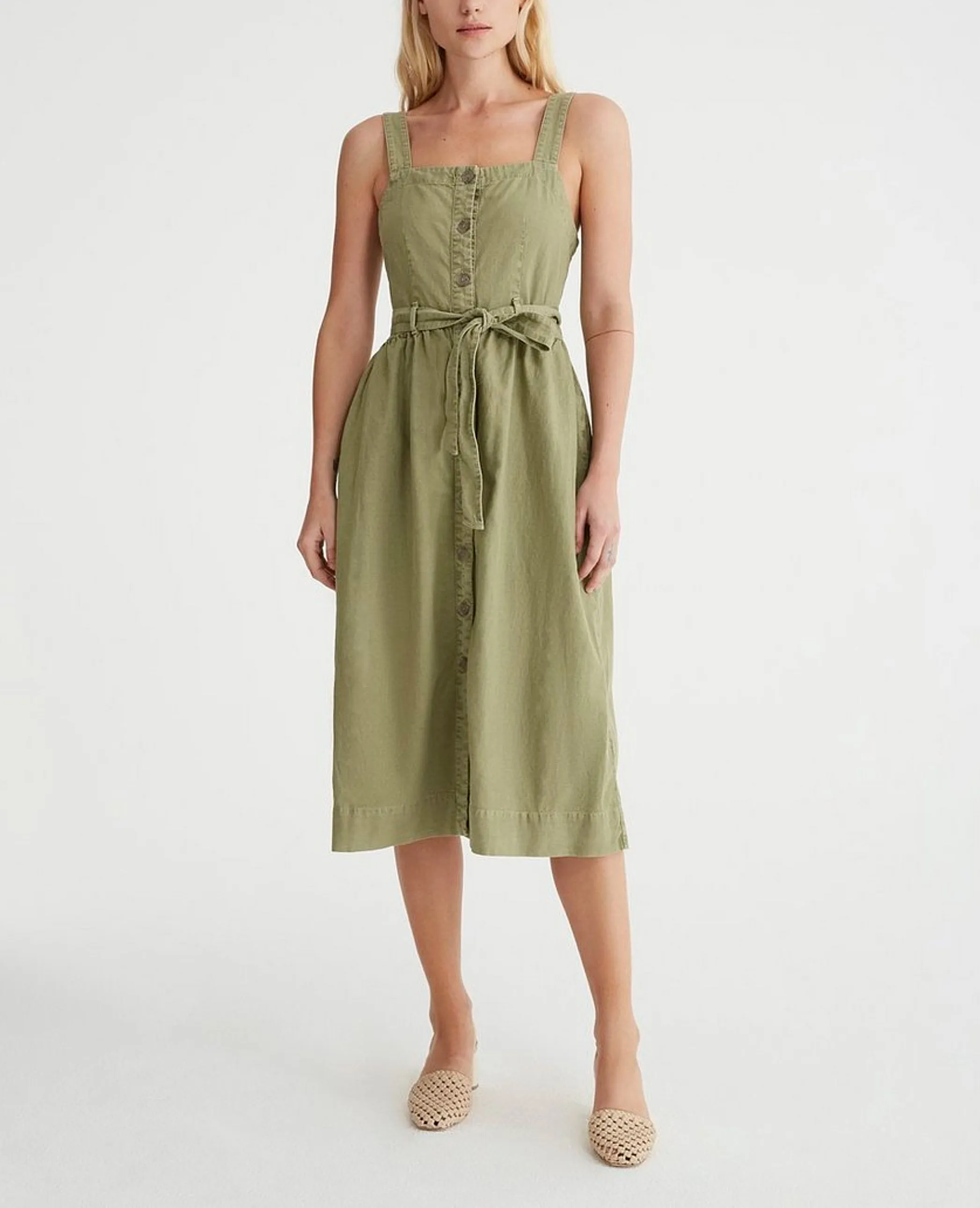     Britta Dress   Belted Sun Dress  