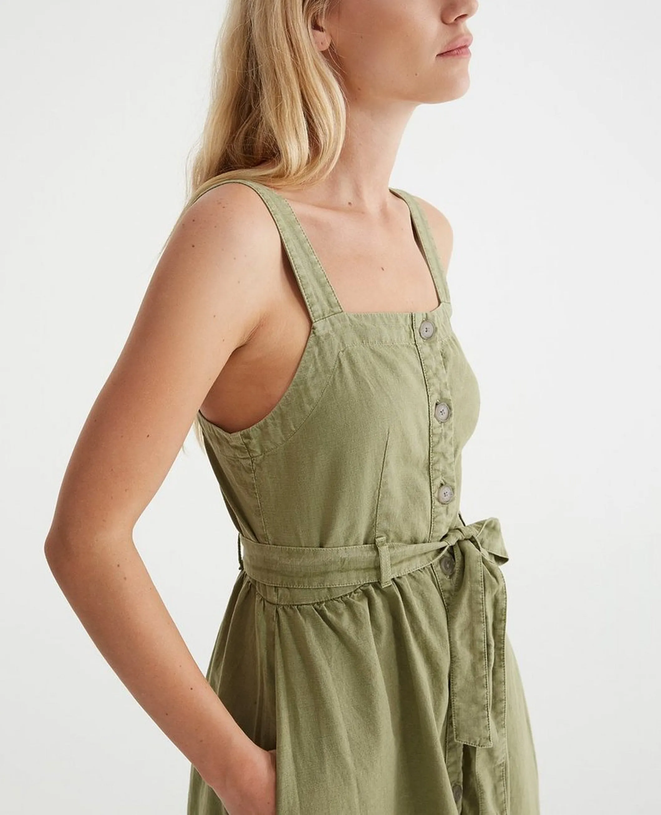     Britta Dress   Belted Sun Dress  