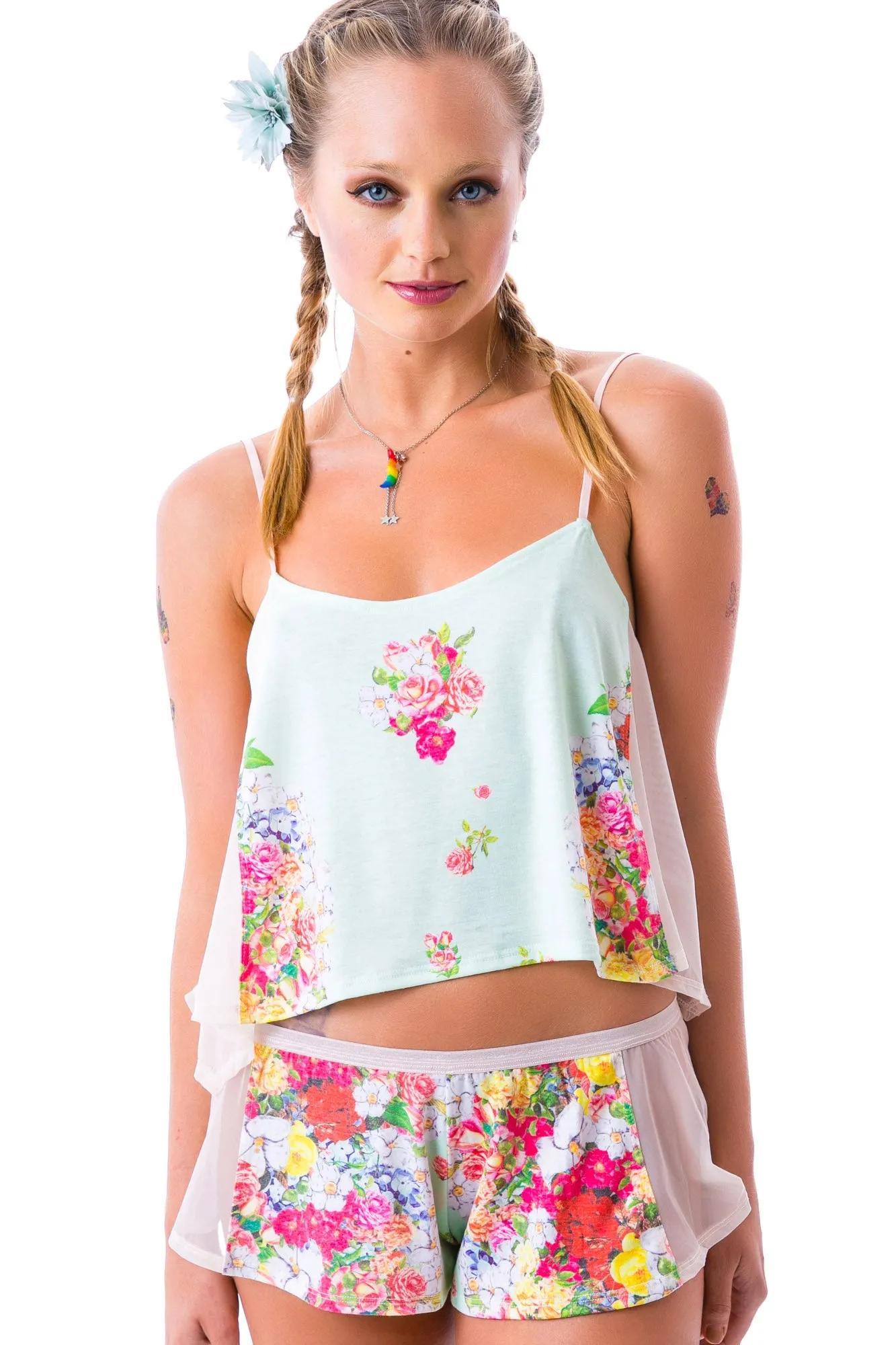 Budding Romance Tank-