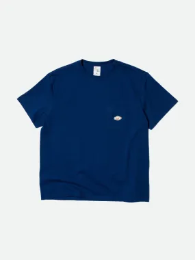 Buy online Nudie Jeans Co Leffe Pocket Tee French Blue | Steranko Manchester