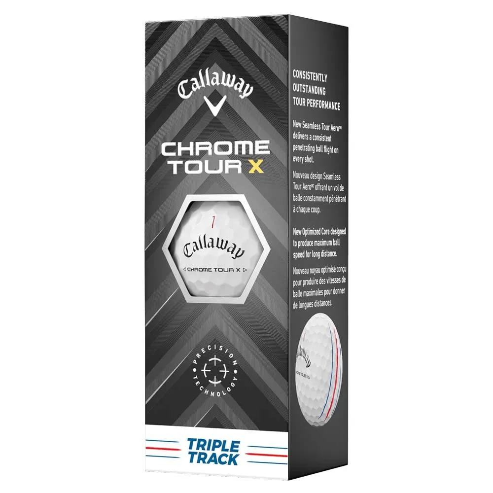 Callaway Chrome Tour X 24 Triple Track Holiday 2 Dozen Golf Balls 2024