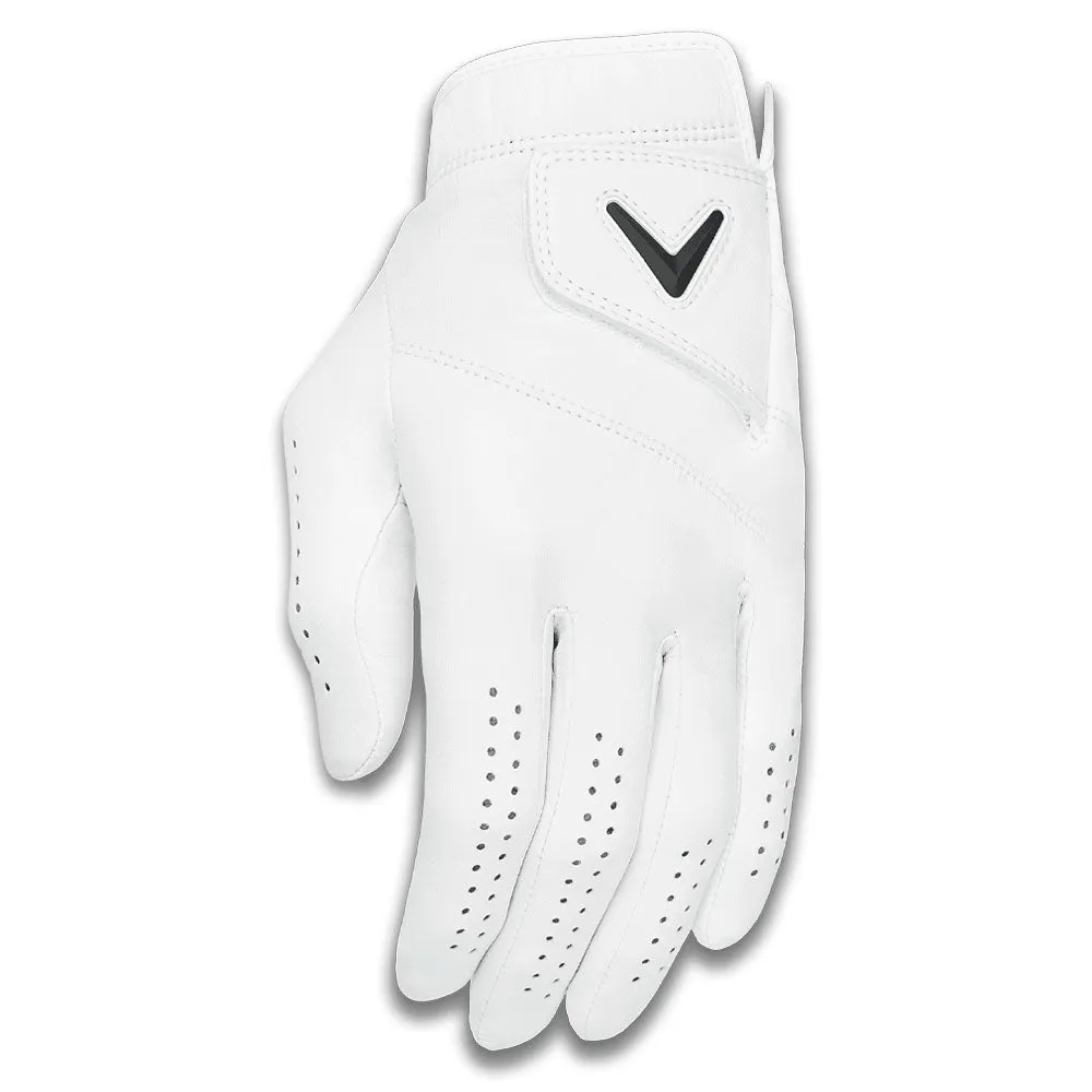 Callaway Tour Authentic Golf Glove White - 24