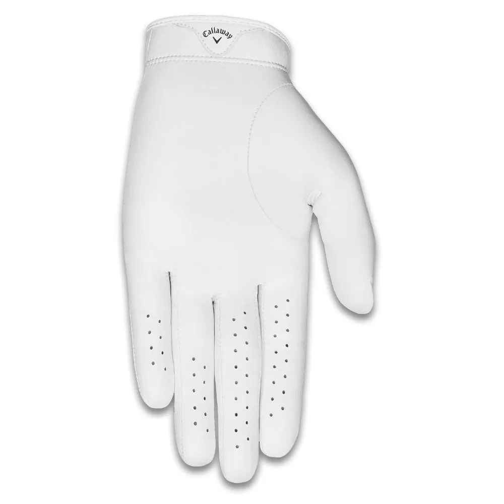 Callaway Tour Authentic Golf Glove White - 24