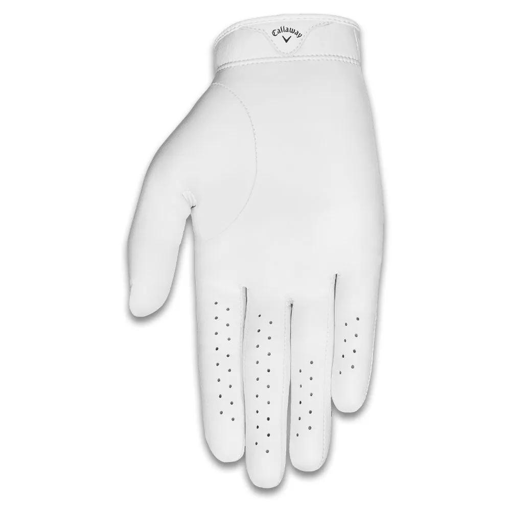 Callaway Tour Authentic Golf Glove White - 24