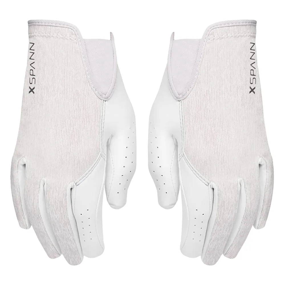 Callaway X-Spann Golf Glove White - 24 Women