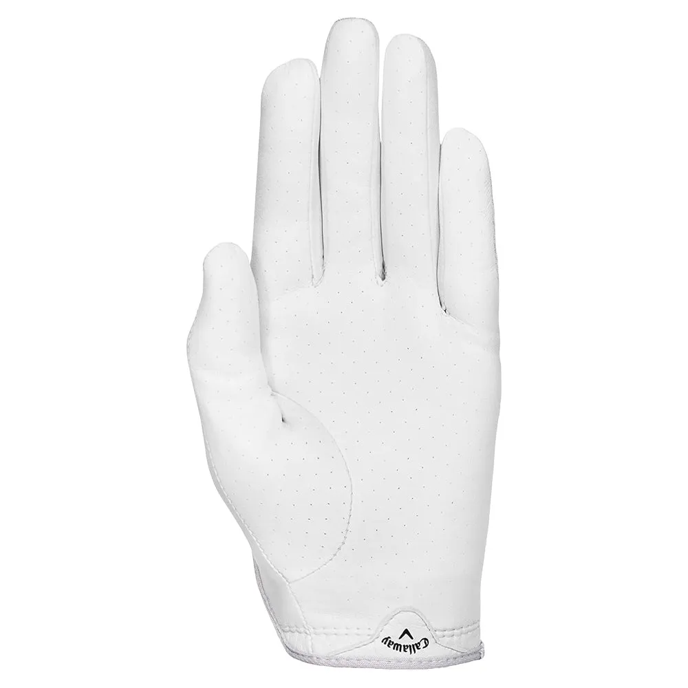 Callaway X-Spann Golf Glove White - 24 Women