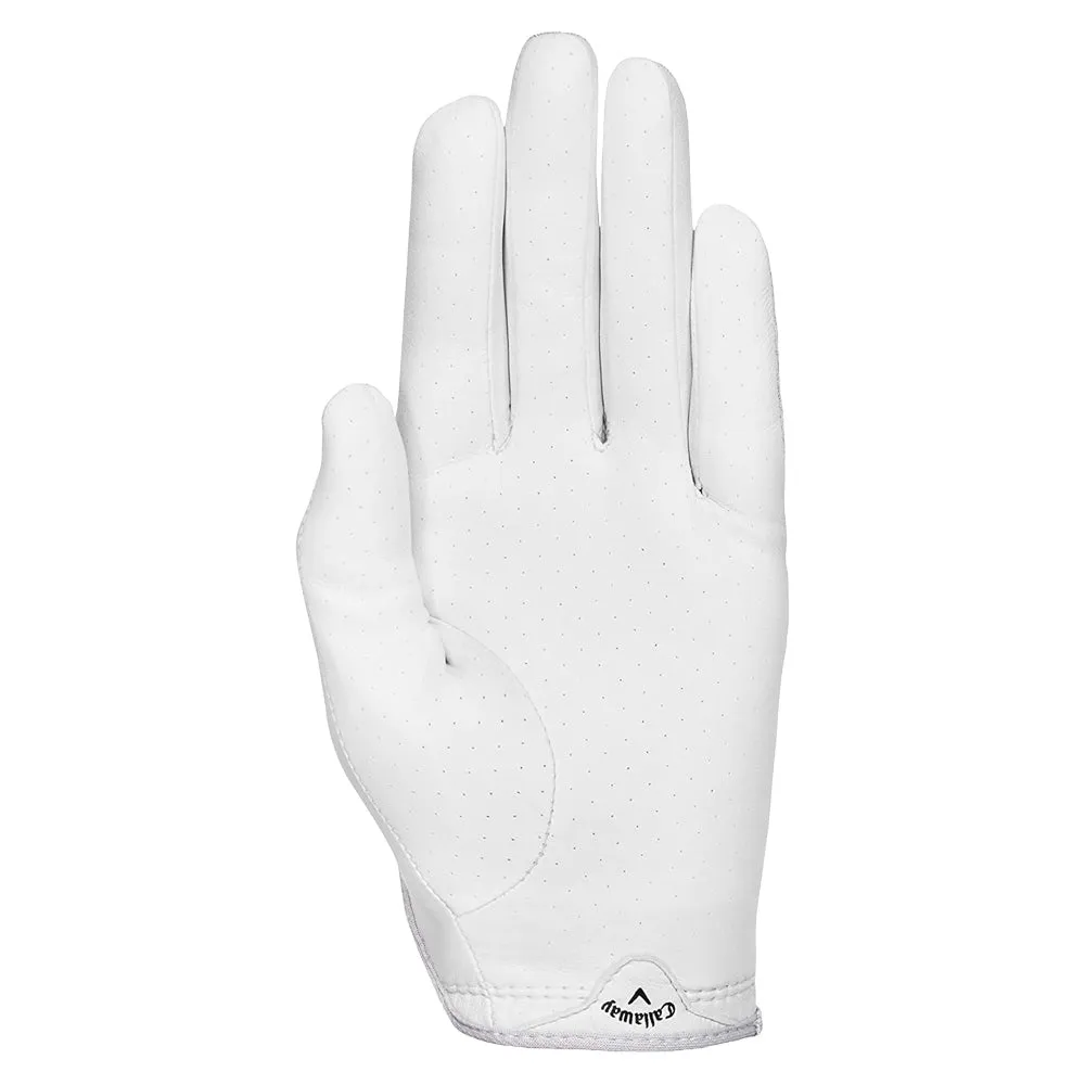 Callaway X-Spann Golf Glove White