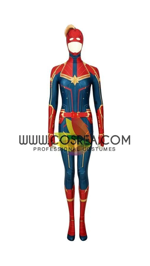 Captain Marvel Digital Printed Cosplay Costume