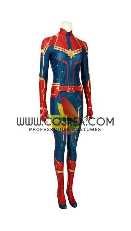 Captain Marvel Digital Printed Cosplay Costume