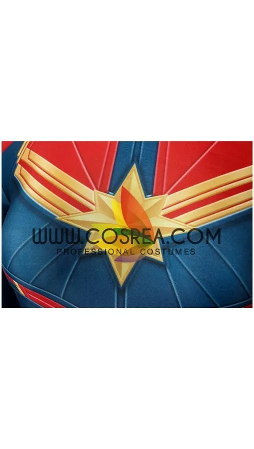 Captain Marvel Digital Printed Cosplay Costume