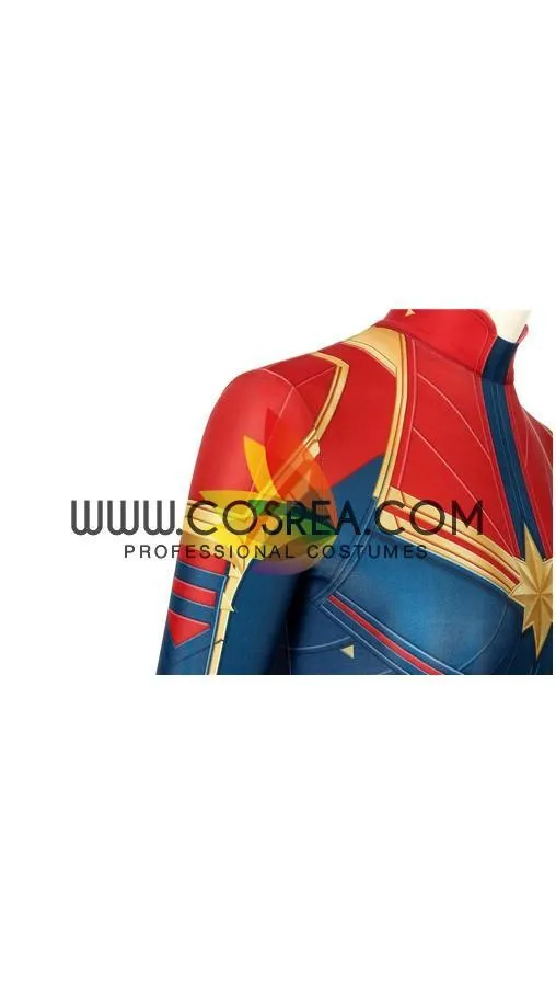 Captain Marvel Digital Printed Cosplay Costume