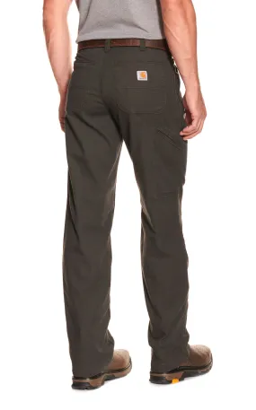 Carhartt Men's Peat Relaxed Fit Straight Leg Rugged Flex Stretch Canvas Work Pants