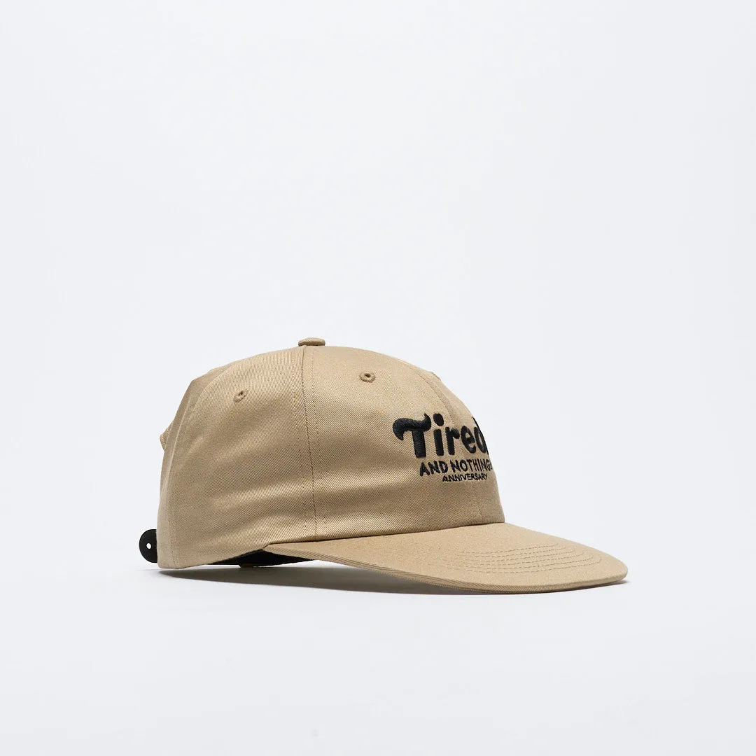 Casquette - Tired Skateboards - Nothing 6 Panel Cap (Khaki)