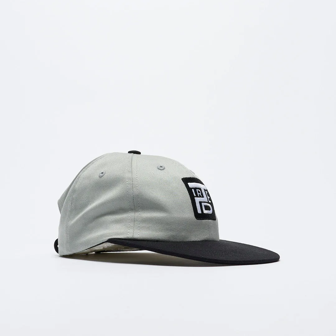 Casquette - Tired Skateboards - Stamp Two Tone 6 Panel Cap (Ash/Black)