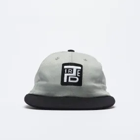 Casquette - Tired Skateboards - Stamp Two Tone 6 Panel Cap (Ash/Black)