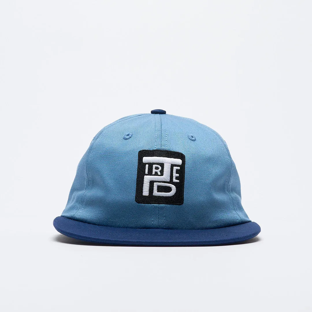 Casquette - Tired Skateboards - Stamp Two Tone 6 Panel Cap (Light Blue/Navy)