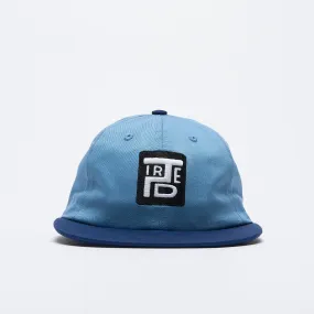 Casquette - Tired Skateboards - Stamp Two Tone 6 Panel Cap (Light Blue/Navy)