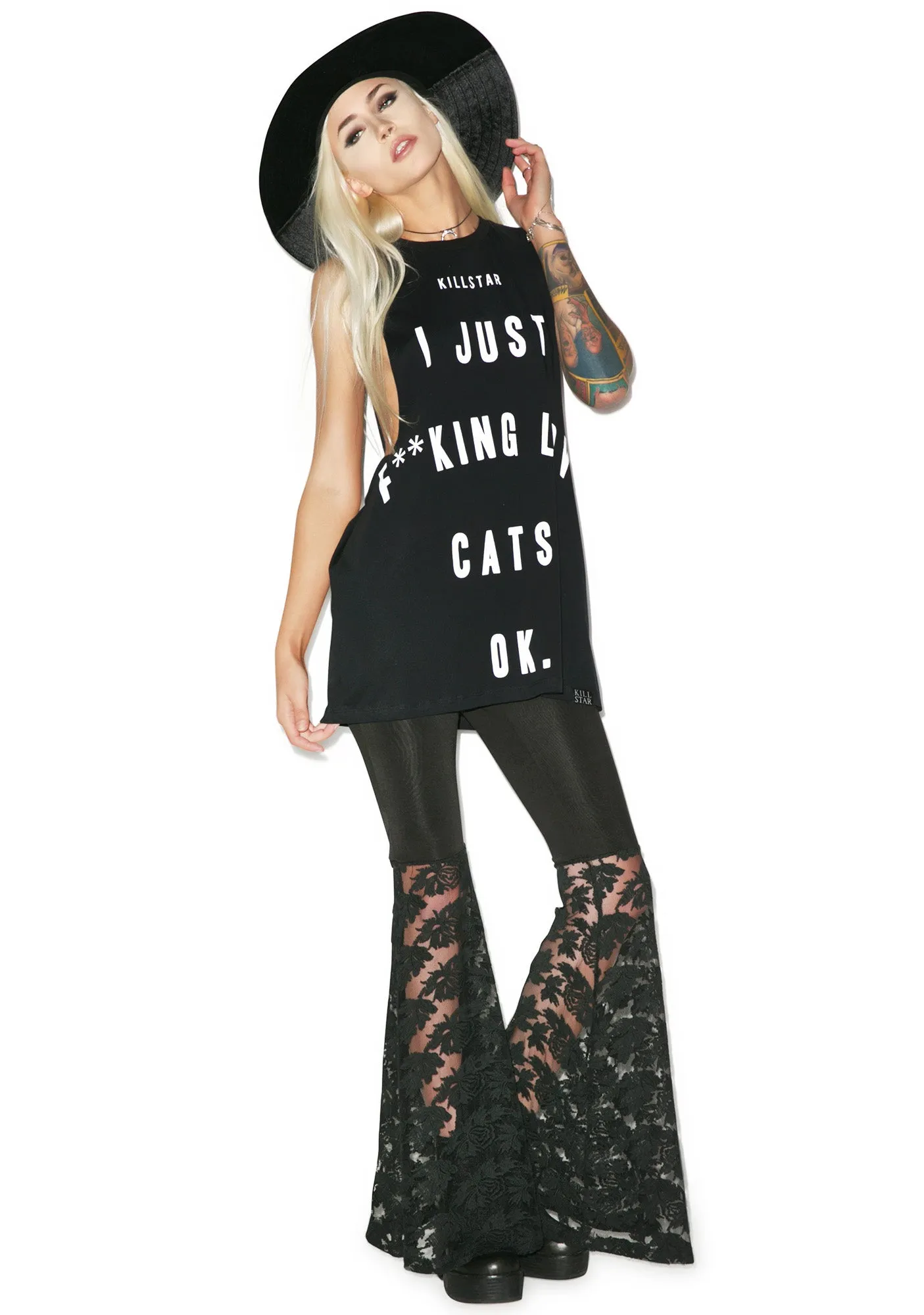 Cats Muscle Tank-