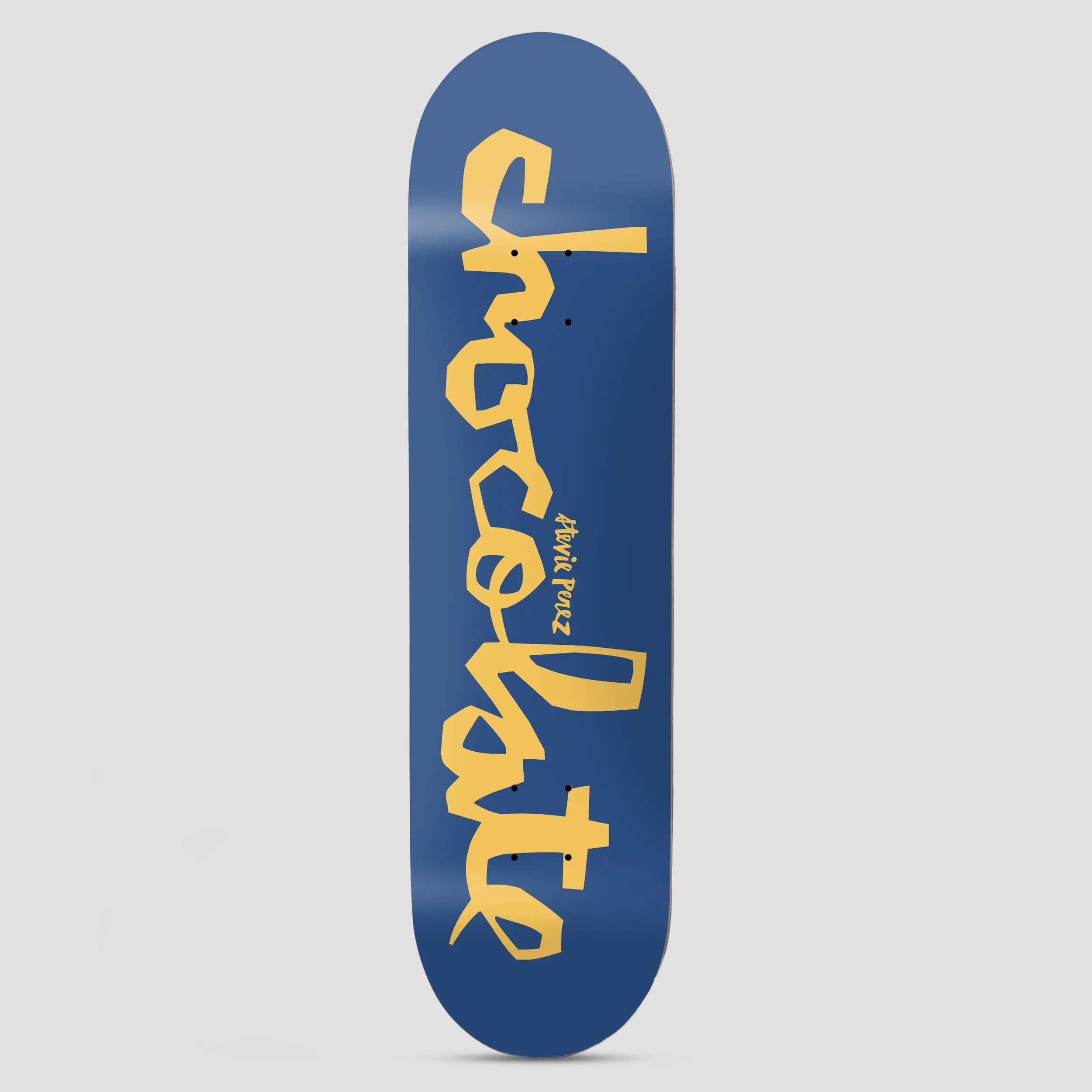 Chocolate 8.0 Perez OG Chunk Skateboard Deck Blue