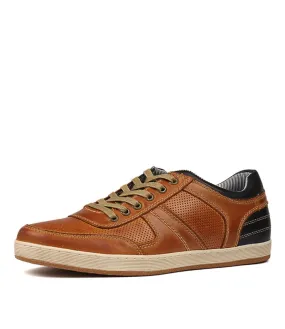 COLORADO Espy Tan Leather Sneakers