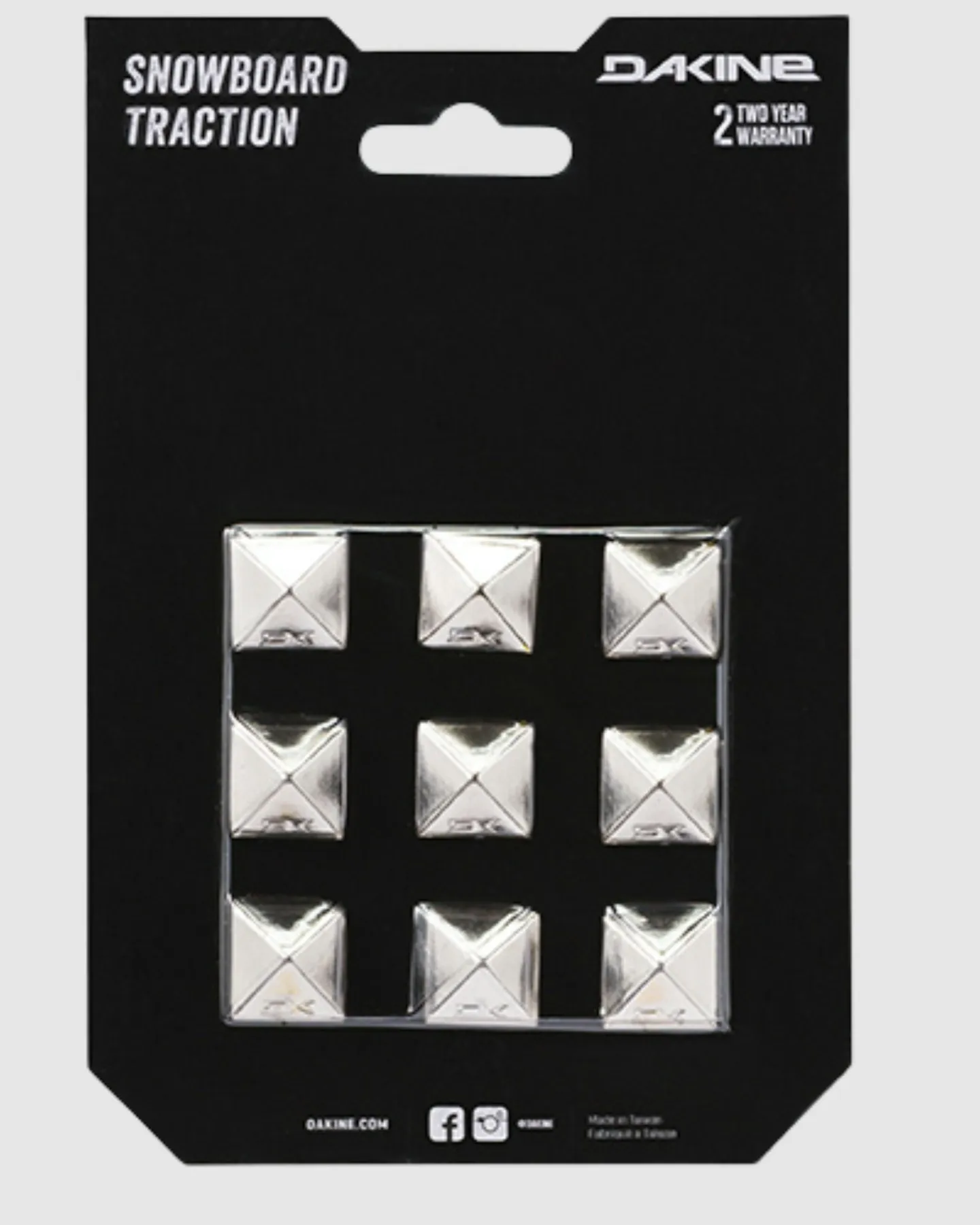 Dakine Pyramid Studs Snowboard Stomp Pad - Chrome | SurfStitch