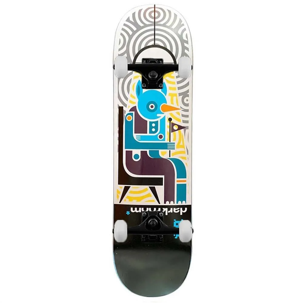 Darkroom Skateboards Insomniac Complete Skateboard Multi 8.38