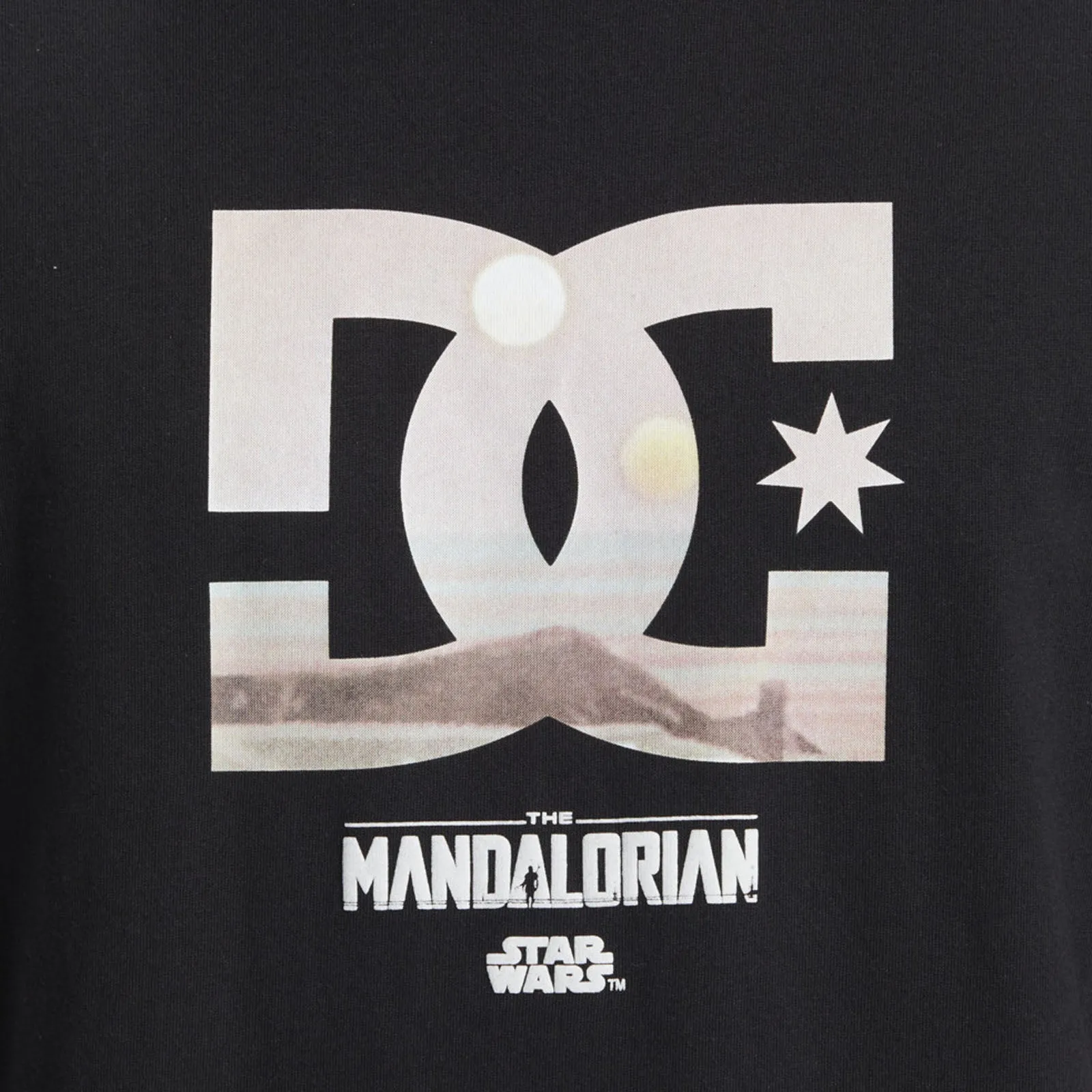 DC Shoes Mens X Star Wars DC Star Tatooine T-Shirt - Black