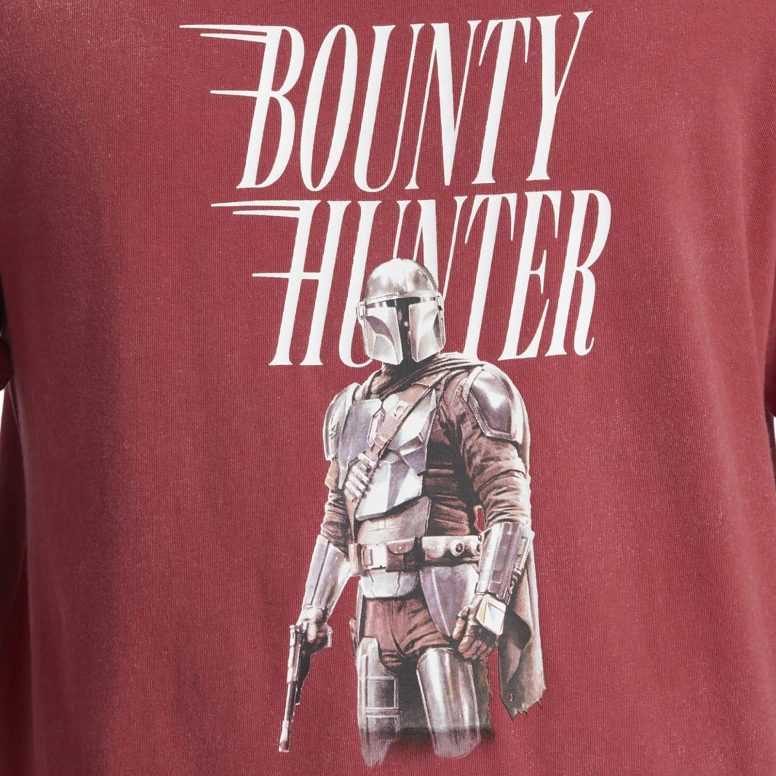 DC Shoes Mens X Star Wars Mando Bounty Hunter Passport T-Shirt - Red