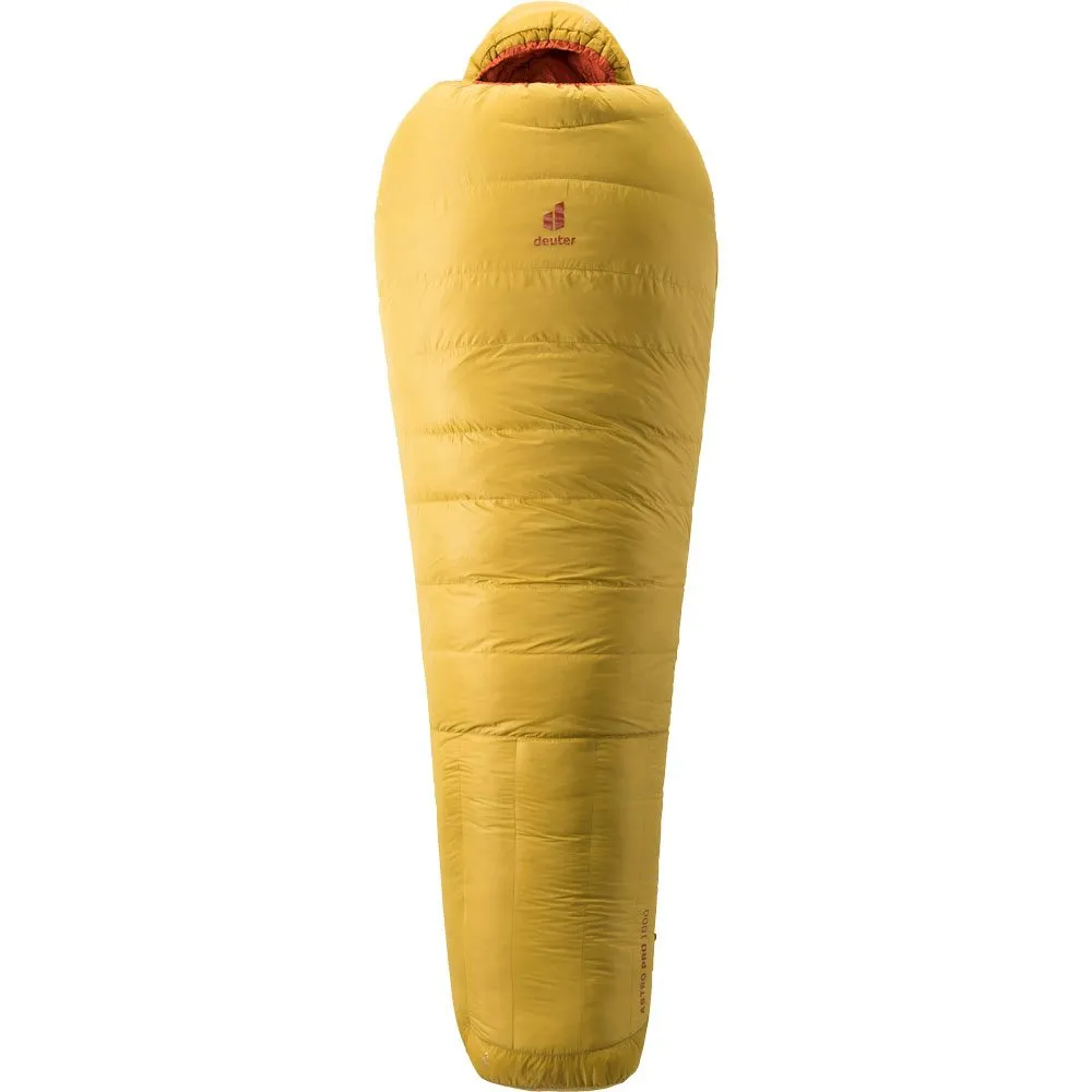 deuter - Astro Pro 1000 Down Sleeping Bag turmeric redwood