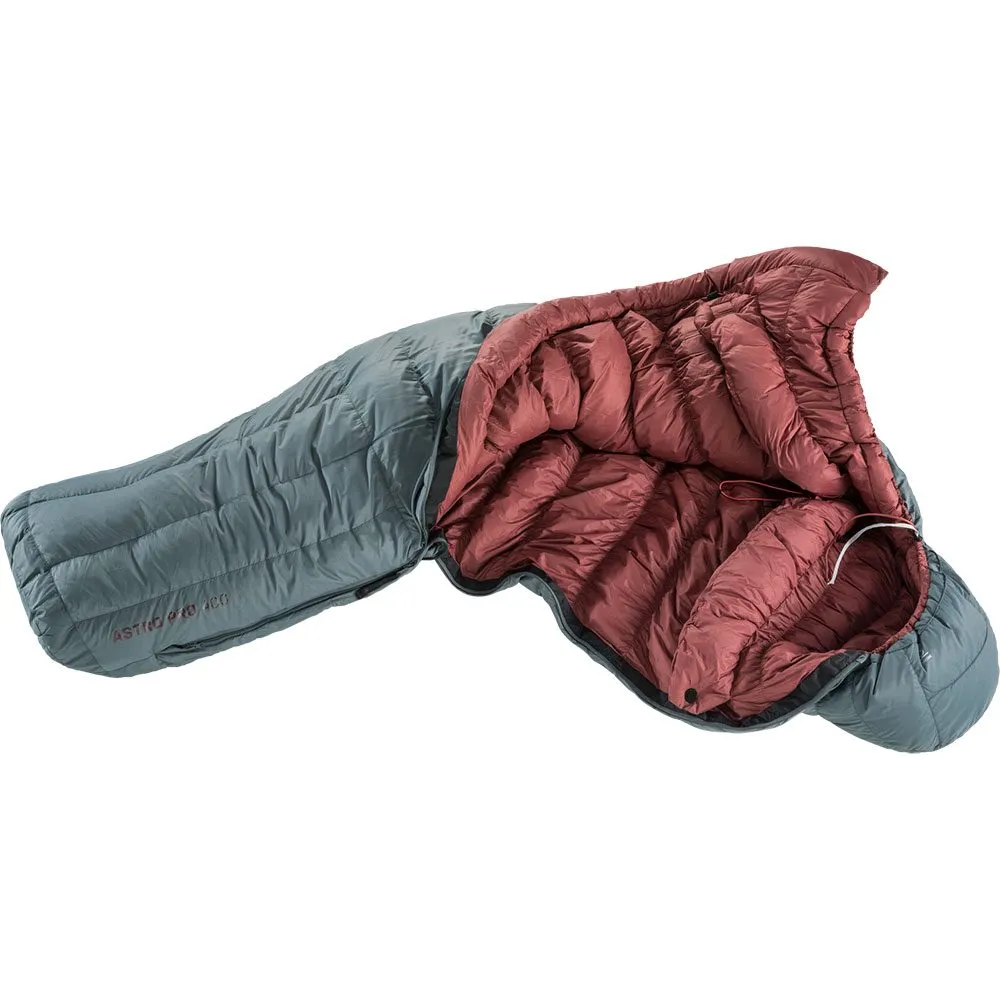 deuter - Astro Pro 400 Down Sleeping Bag Women teal redwood