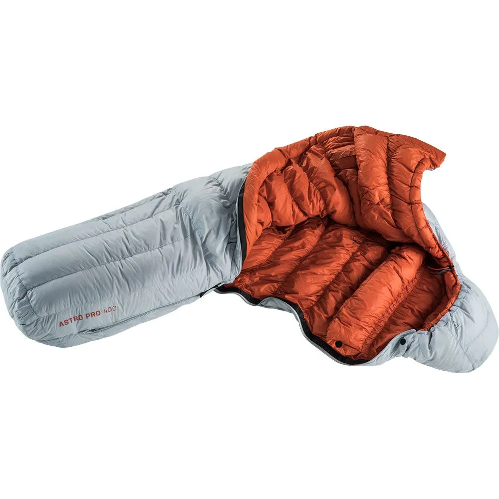 deuter - Astro Pro 400 EL Down Sleeping Bag tin paprika