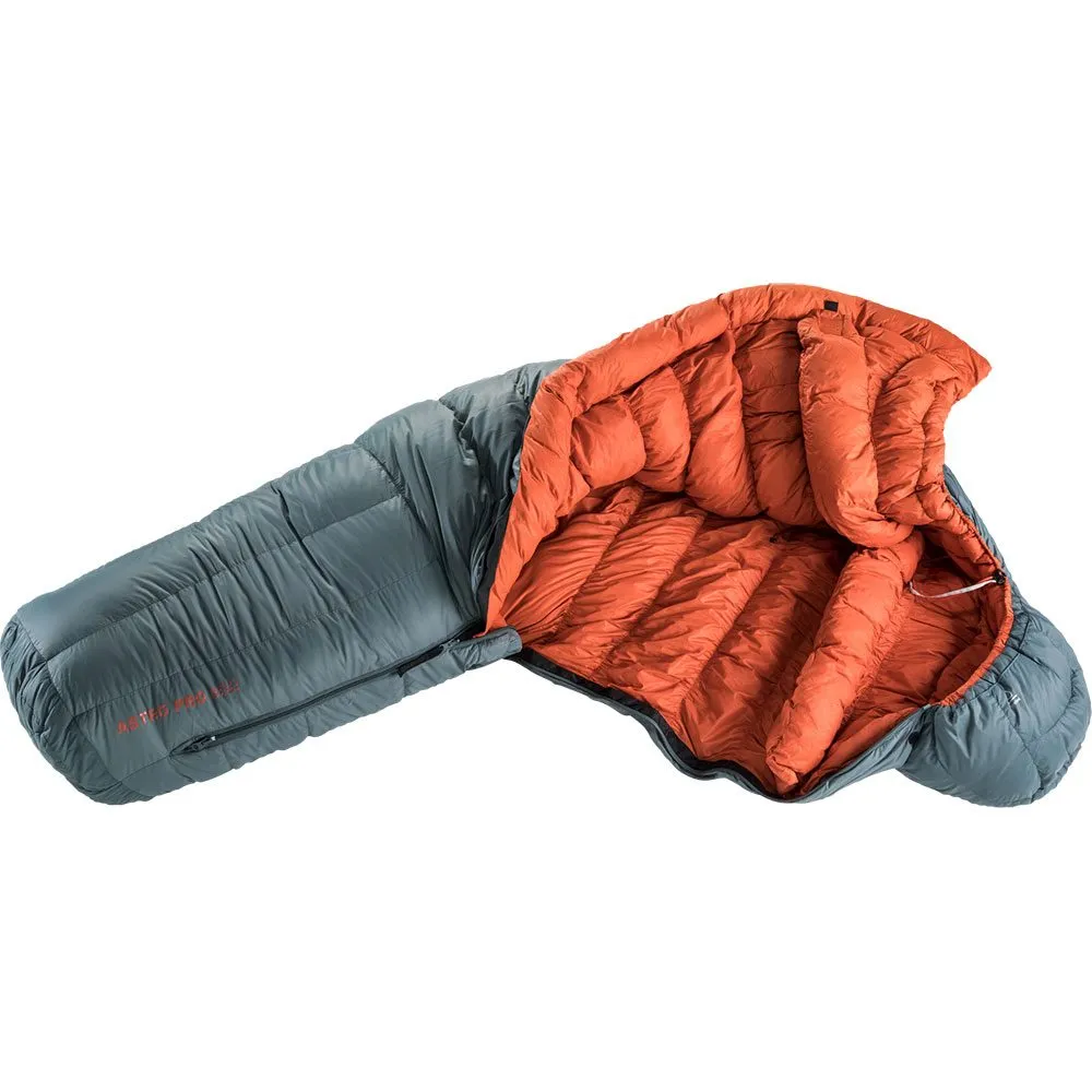 deuter - Astro Pro 600 Down Sleeping Bag teal paprika